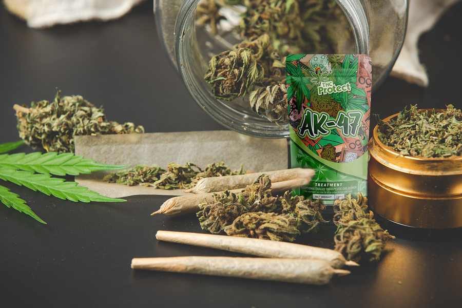 What dose of AK-47 CBD flower flower is ideal for promoting sleep?
